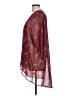 Lularoe 100% Polyester Burgundy Kimono Size L - photo 5