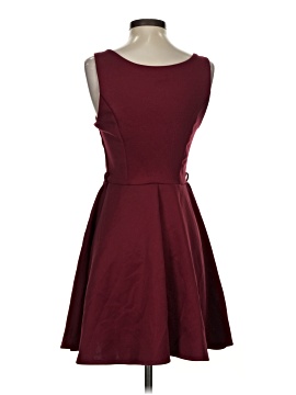 slim fit dress slacks Fit & Flare Cami Mini Dress in Coral-Swatch
