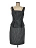 Muse Houndstooth Black Cocktail Dress Size 8 - photo 1