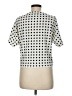 Zara Polka Dots Ivory Short Sleeve Blouse Size M - photo 2