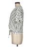 Zara Polka Dots Ivory Short Sleeve Blouse Size M - photo 5