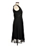 Connected Apparel 100% Polyester Solid Black Cocktail Dress Size 8 (petite) - photo 4