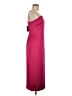 Ramy Brook 100% Polyester Solid Pink Burgundy Cocktail Dress Size 6 - photo 4