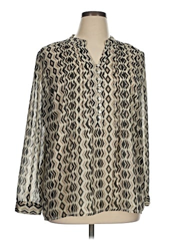 Coldwater Creek Long Sleeve Blouse (view 1)