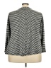 Avenue 100% Polyester Chevron-herringbone Gray Pullover Sweater Size 22 - 24 Plus - photo 2