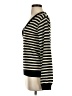 Veronica Beard Jeans 100% Wool Stripes Black Wool Pullover Sweater Size S - photo 5