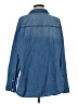 Torrid 100% Cotton Blue Long Sleeve Button-Down Shirt Size (2) - photo 2