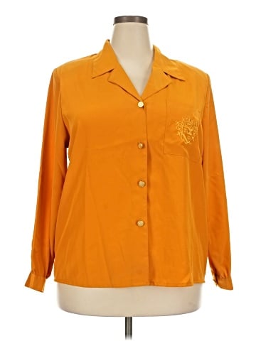 Impressions Long Sleeve Blouse (view 1)