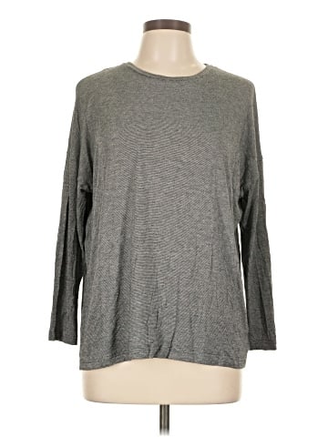 Lafayette 148 New York 3/4 Sleeve T-Shirt (view 1)