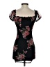 Tresser Floral Black Cocktail Dress Size S - photo 2