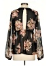 Charlotte Russe Black Long Sleeve Blouse Size S - photo 2