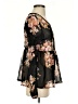 Charlotte Russe Black Long Sleeve Blouse Size S - photo 4