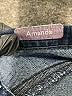 Amanda Houndstooth Blue Jeans Size 18 - photo 4