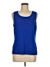 St. John Collection Blue Tank Top Size M - photo 1