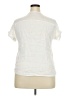 Assorted Brands Ivory Short Sleeve Top Size XXL (estimated) - photo 2