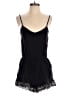 UK 2 LA 100% Rayon Solid Black Romper Size S - photo 1