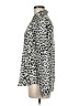 Flax 100% Polyester Animal Print Ivory Long Sleeve Blouse Size 6 (S) - photo 5