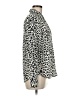 Flax 100% Polyester Animal Print Ivory Long Sleeve Blouse Size 6 (S) - photo 4