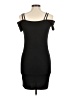 Guess Solid Black Casual Dress Size M - photo 2