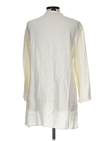 Eileen Fisher 3/4 Sleeve Button-Down Shirt (view 2)