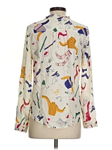 Maeve by Anthropologie 3/4 Sleeve Blouse (view 2)