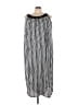 Catherines 100% Polyester Stripes Silver Black Casual Dress Size 3X - photo 1