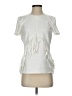 Gianni Bini Ivory Short Sleeve Blouse Size 5 - photo 1
