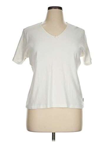 Lizwear by Liz Claiborne Short Sleeve T-Shirt (view 1)