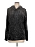 Ann Taylor LOFT Animal Print Black Pullover Sweater Size L - photo 1