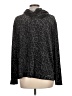 Ann Taylor LOFT Animal Print Black Pullover Sweater Size L - photo 2