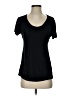 Helmut Lang 100% Viscose Black Short Sleeve Top Size S - photo 1
