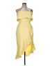 Xscape Yellow Cocktail Dress Size 14 (petite) - photo 1
