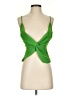 NBD 100% Polyester Green Sleeveless Blouse Size XS - photo 1