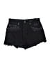 Carmar 100% Cotton Hearts Black Denim Shorts Size 27 waist - photo 1