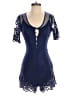 Charlotte Russe Blue Romper Size S - photo 1