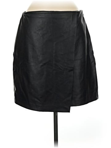 Old Navy Faux Leather Skirt (view 1)