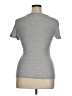J.Crew 100% Cotton Gray Short Sleeve Top Size XL - photo 2