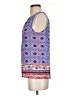 NY Apparel 100% Rayon Blue Sleeveless Blouse Size S - photo 5