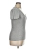 J.Crew 100% Cotton Gray Short Sleeve Top Size XL - photo 4