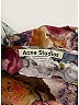 Acne Studios 100% Silk Floral Brown Burgundy Long Sleeve Silk Top Size EU 34 / US 4 - photo 6