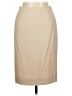 Escada Solid Ivory Tan Formal Skirt Size EU 42 / US 12 - photo 1
