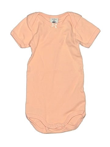 Petit Bateau Short Sleeve Onesie (view 1)