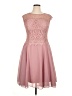 LanTing Bride Pink Cocktail Dress Size XL (estimated) - photo 1