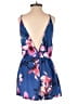 Unbranded Floral Blue Romper Size S - photo 2