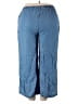 Serra 100% Lyocell Blue Casual Pants Size XL - photo 2