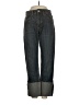 Zara Chevron-herringbone Blue Jeans Size 0 - photo 1