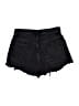 Zara Hearts Black Denim Shorts Size 2 - photo 2