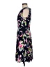 Wisp Floral Black Casual Dress Size 6 - photo 5