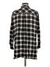 BDG 100% Viscose Plaid Black Long Sleeve Button-Down Shirt Size M - photo 2