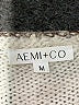 AEMI+CO Color Block Ivory Pullover Sweater Size M - photo 7